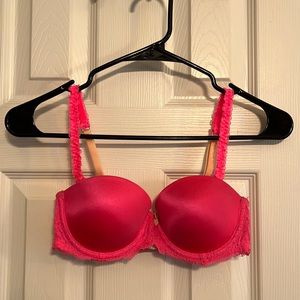 Neon Pink Push Up VS Bra
